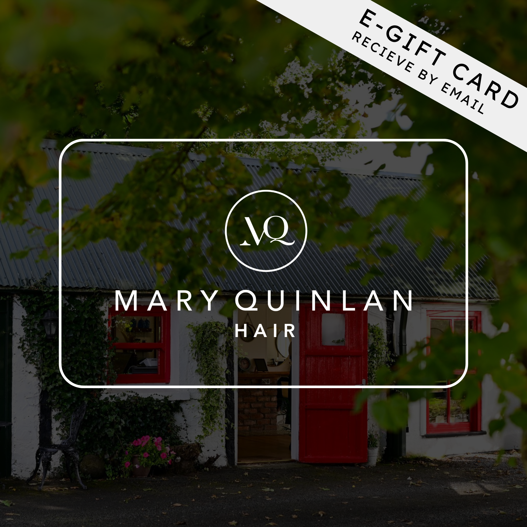 Mary Quinlan Hair Gift Card - E Card - Sent via Email